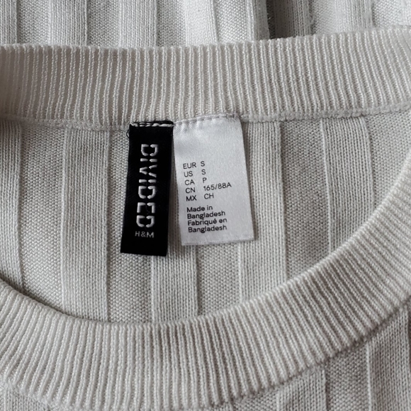 H&M Long Sleeves Ribbed Top - Picture 3 of 3